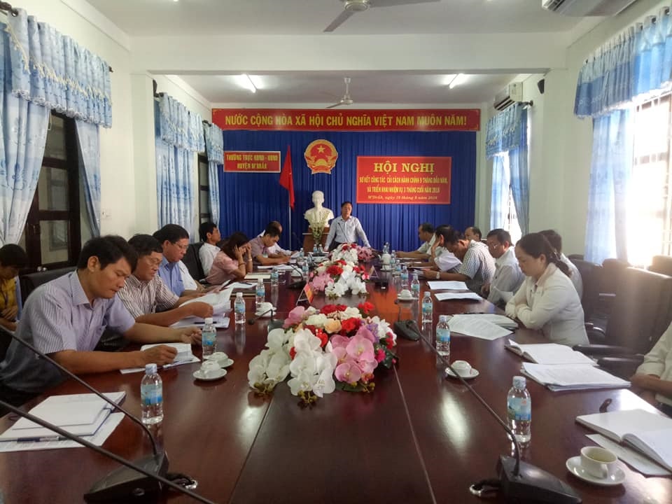 Hội nghị đánh giá kết quả thực hiện công tác Cải cách hành chính 9 tháng đầu năm và triển khai phương hướng nhiệm vụ 3 tháng cuối năm 2018